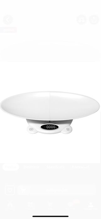 Cantar electronic pentru bebelusi