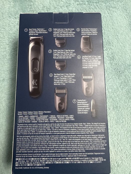 Masina tuns noua King C Gillette