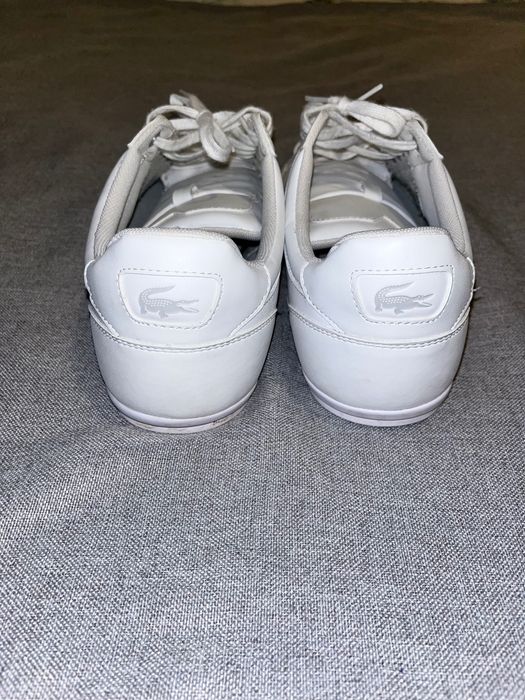 Бели маратонки Lacoste, размер 43 – Много добро състояние