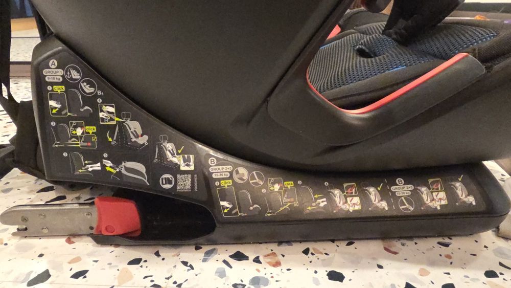 Scaun auto Britax romer advansafix IV R 9-36 kg