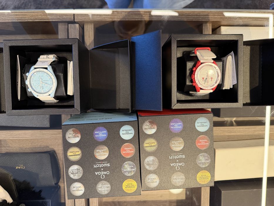 Omega x Swatch MoonSwatch – Mission to Mars & Mission to Uranus – чисто нови