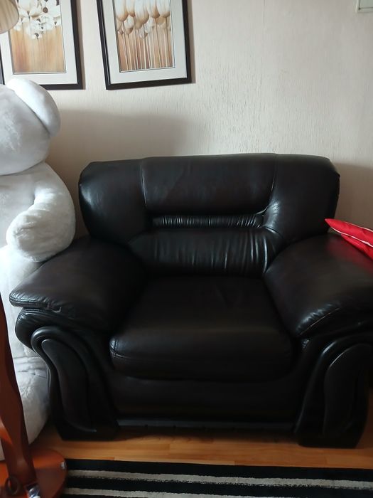 Супер кожаное кресло