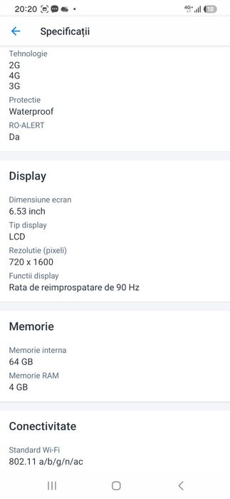 Telefon motorola E32s