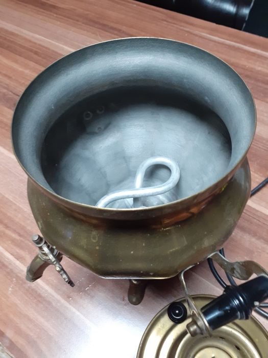 Тулски     руски   самовар .. .Духалка за  камина