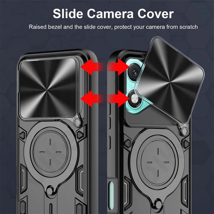 Honor 400 Pro 400 Lite 400 / GIANT RING Удароустойчив кейс с пръстен