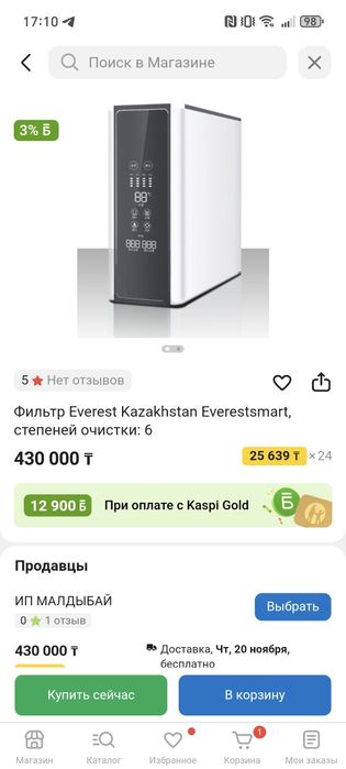 Everest Pro фильтр для дома