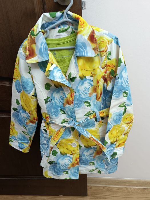 Осенний плащик на девочку 6 лет