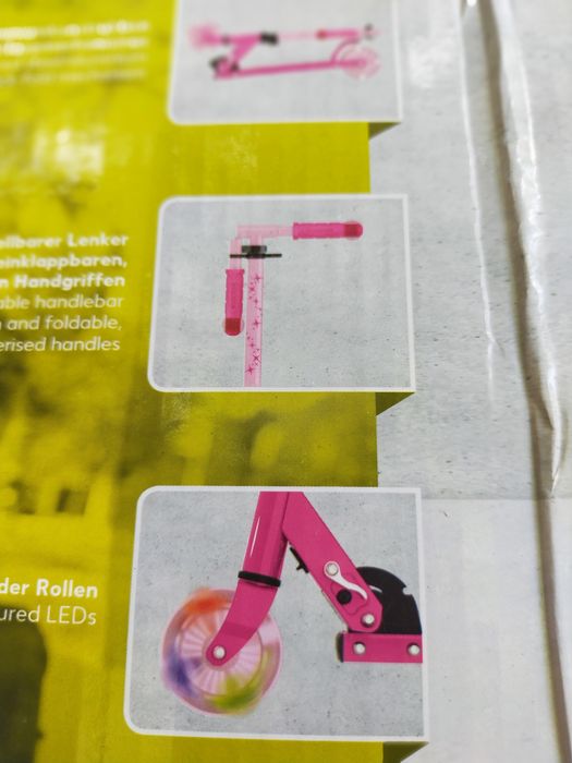 САМО В СИНЬО Нова детска тротинетка