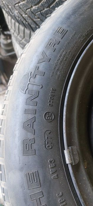 Set 4 cauciucuri+jante 195x65R15 Mazda+Mercedes+Renault