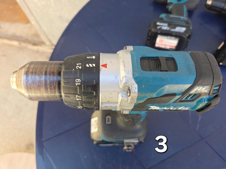 Комплект 4 бр. Акумулаторни Инструменти MAKITA 18V - ОТЛИЧЕН