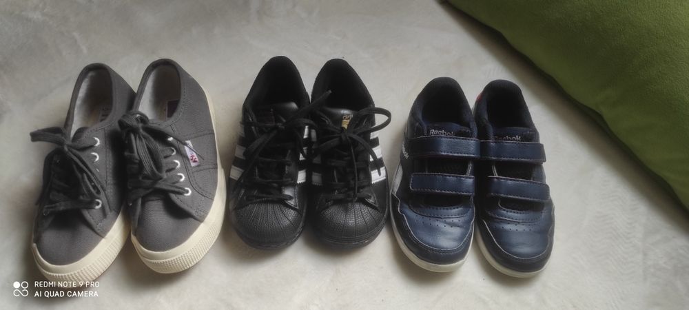 ЛОТ. Кецове Adidas, Reebok, Superga