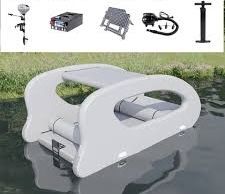 Надувная яхта катамаран