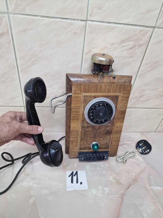 Carcasă lemn, telefon   (cod 11)(cod 11)