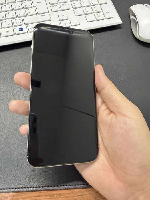 iPhone 15 ProMax silver