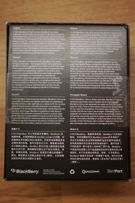 Vand Blackberry Passport Alb sigilat, garantie