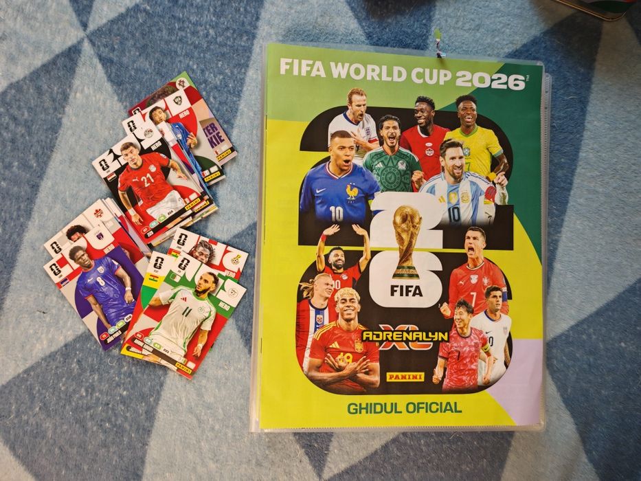 Vand/ schimb cartonase Panini world cup 2026