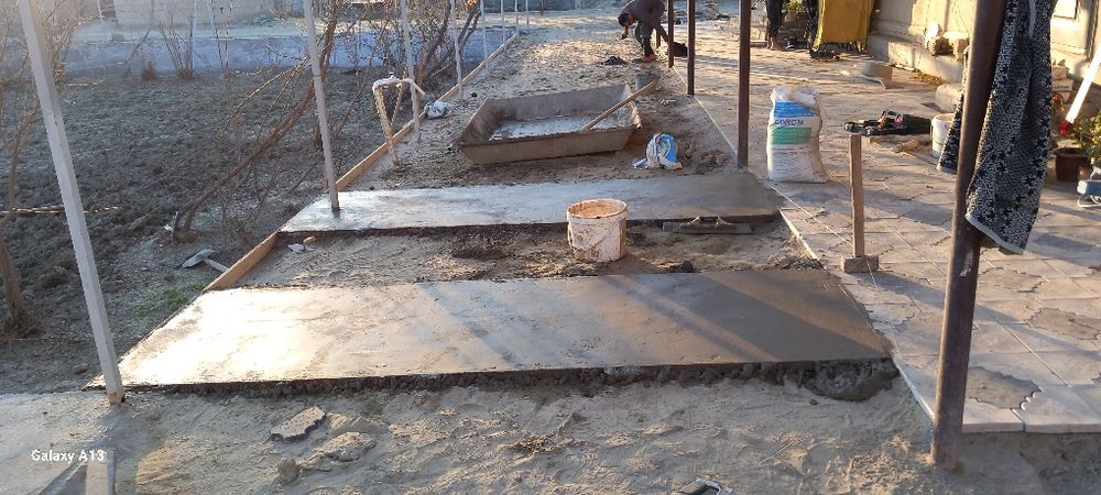 Стяжка киламиз Бетон тукамиз