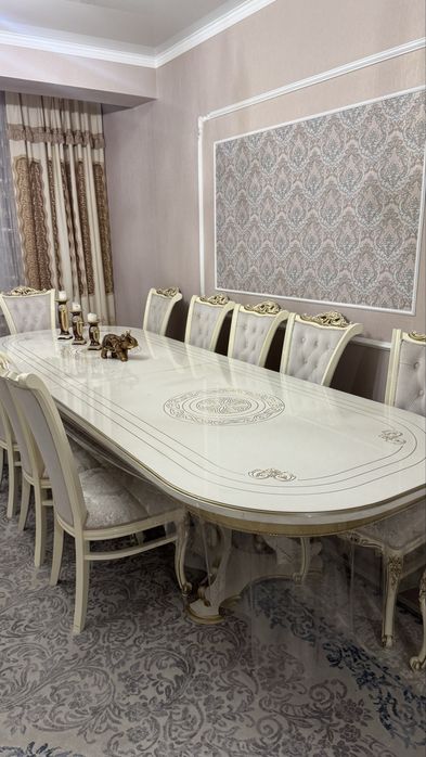 Стол + 12 стульев (комплект)
