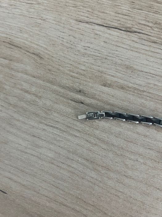 Bratara originala Sector metalica argintiu/negru