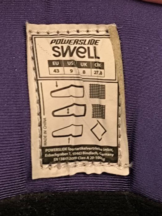 Role Powerslide Swell Trinity Voltage Blue 110mm