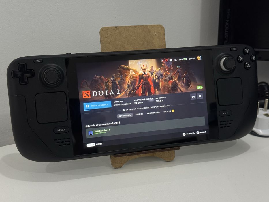 Steam Deck 256 gb в идеале + 191 игра