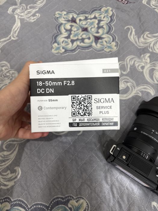 Sony Zv-e10 вместе с Sigma 18-50