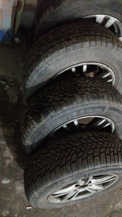 Комплект резины с дисками ауди мерс