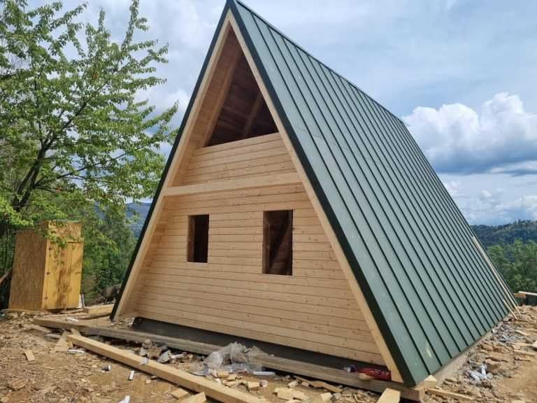 Cabane din lemn A-Frame