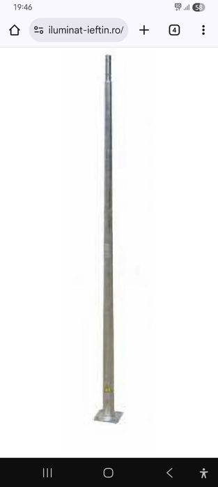 Stâlpi iluminat parcare / strada