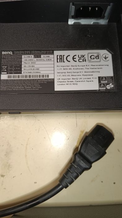 Манитор Benq  скорость отдачи 1мс