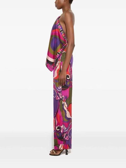 PUCCİ Iride Print Chain Top