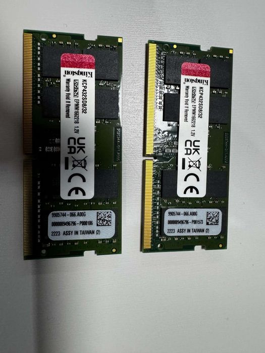 RAM 2x16GB ddr4 и 2х32