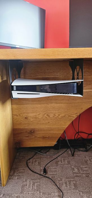 Suport pentru consola gaming Metal, Negru