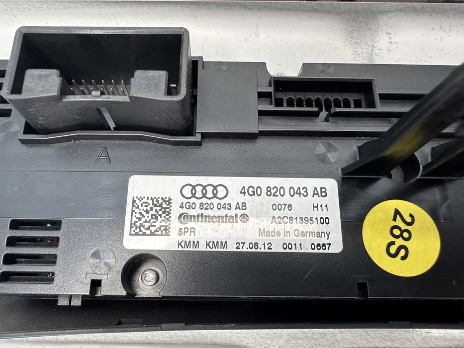 Климатроник AUDI A6 A7 4G 4G0820043AB