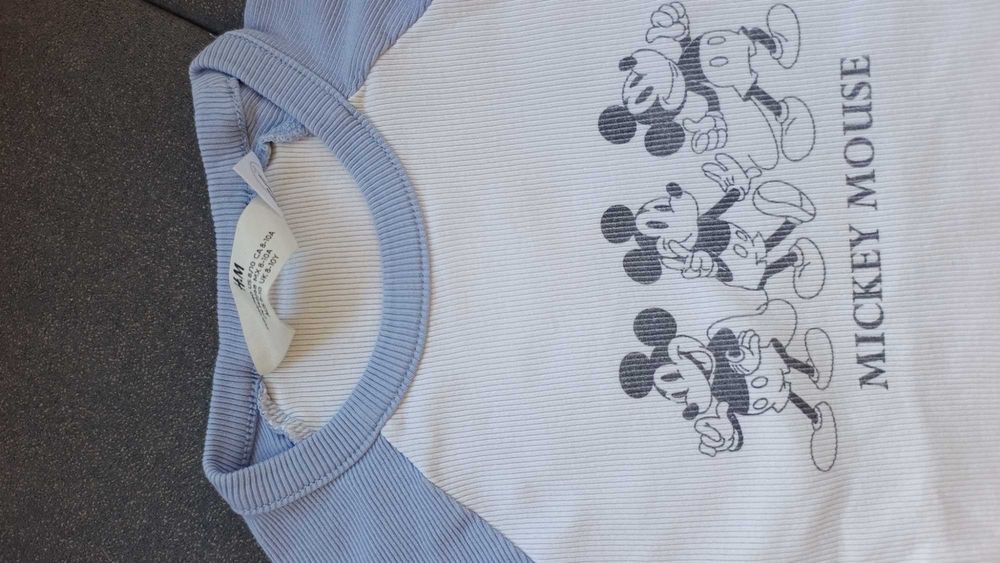 Set Mickey H&M, marimea 134, varsta 7-8 ani
