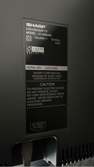 Миниатюрный Телевизор Sharp
