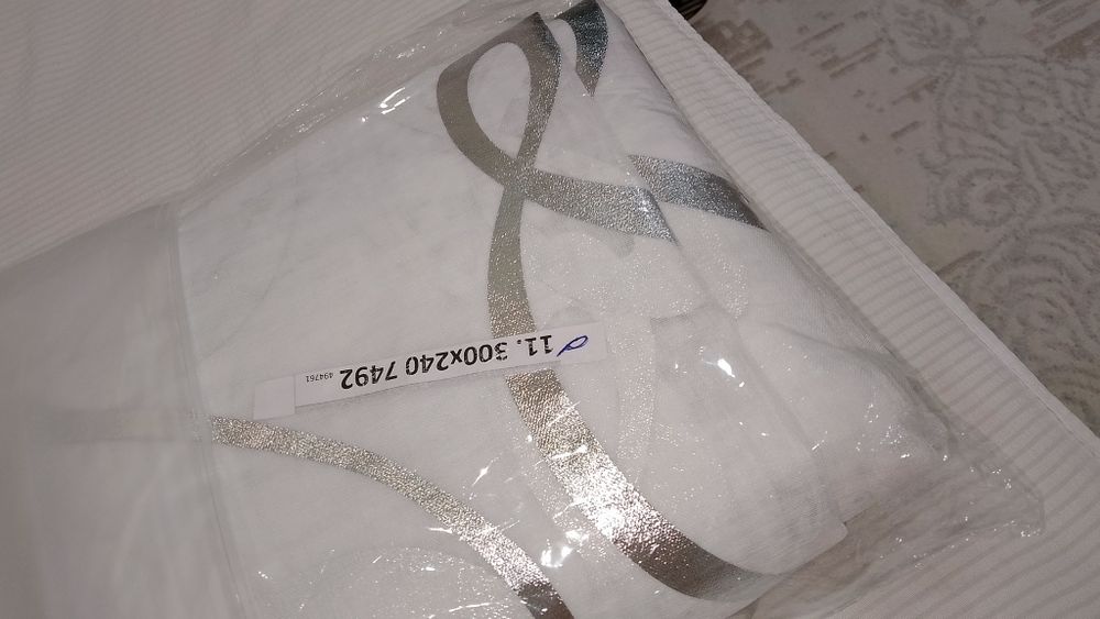 Тюль под лён 300*240