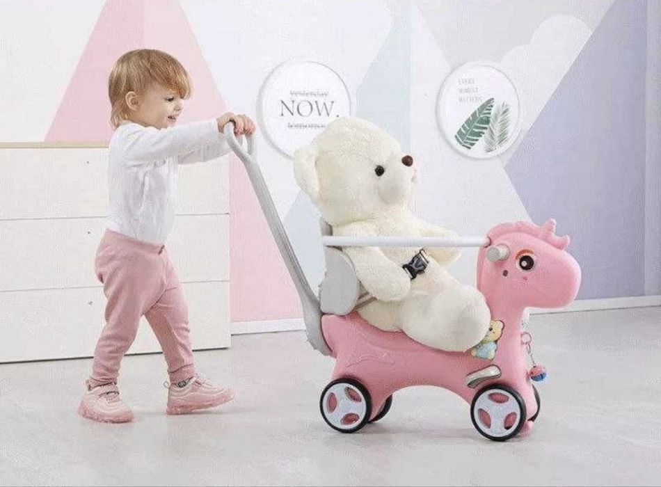 Детская игрушечная, лошадка кресло-качалка достафка бесплотно