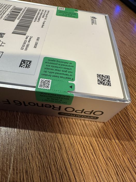 OPPO Reno16 F 5G 256GB Purple Black Nou