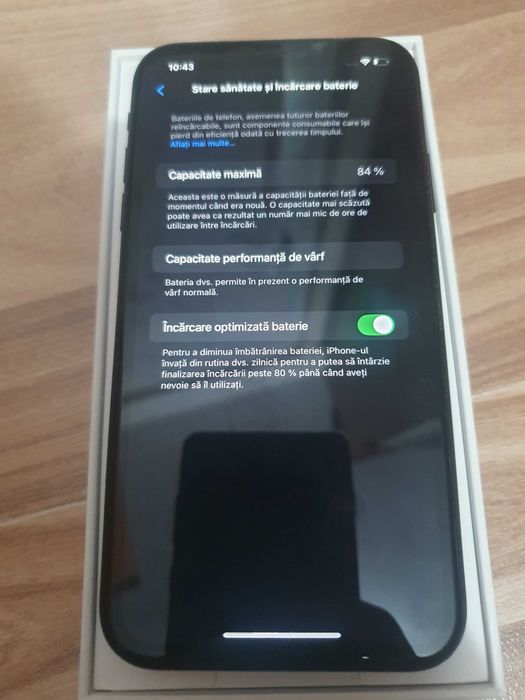 Iphone xr la cutie 64gb 84% baterie