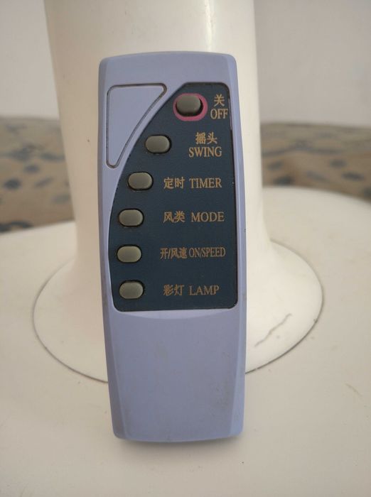 Вентилятор с пультом.