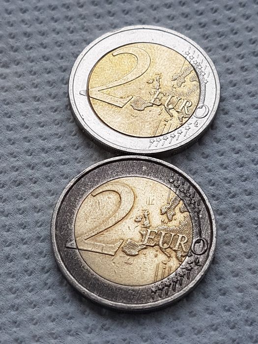 Moneda 2 euro unicata