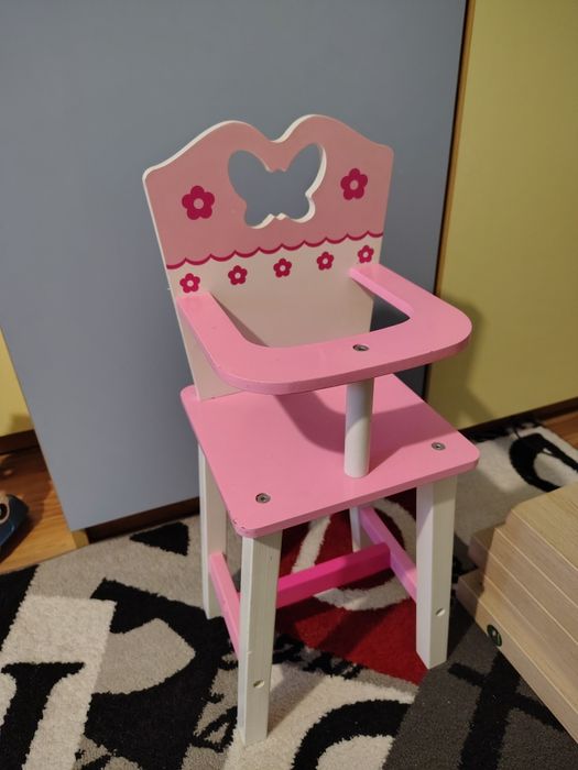 Детско столче за хранене за кукли