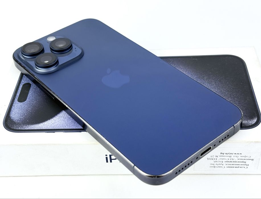 Apple iPhone 15 Pro Max 512GB Blue Titanium Отличен