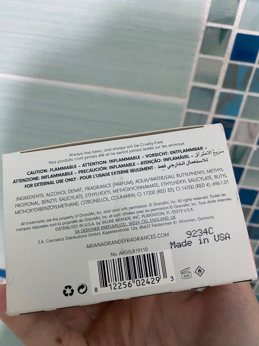 Ariana Grande Thank U, Next 30 ml.