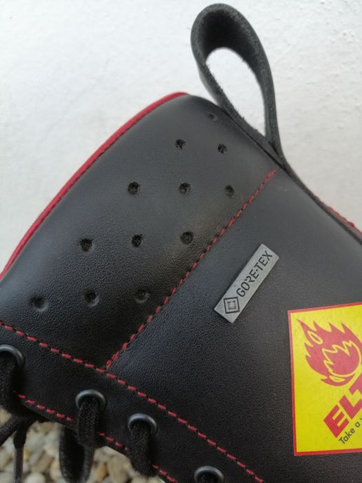 ELTEN ghete intervenție POMPIERI bocanci piele GORETEX cizme bombeu metalic TOP | mărimea 41 | transport GRATUIT‼️FAN Courier