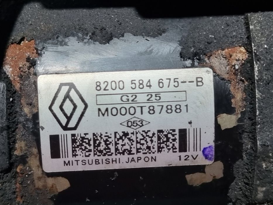 Electromotor Dacia Duster 1.5 Dci 2010 - 2013 81kW 110CP 1461CC Manuala K9K (1148) Diesel 4x4 8200584675 Garantie