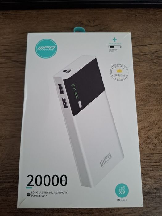 Baterie externa 20000 mAh NOUĂ