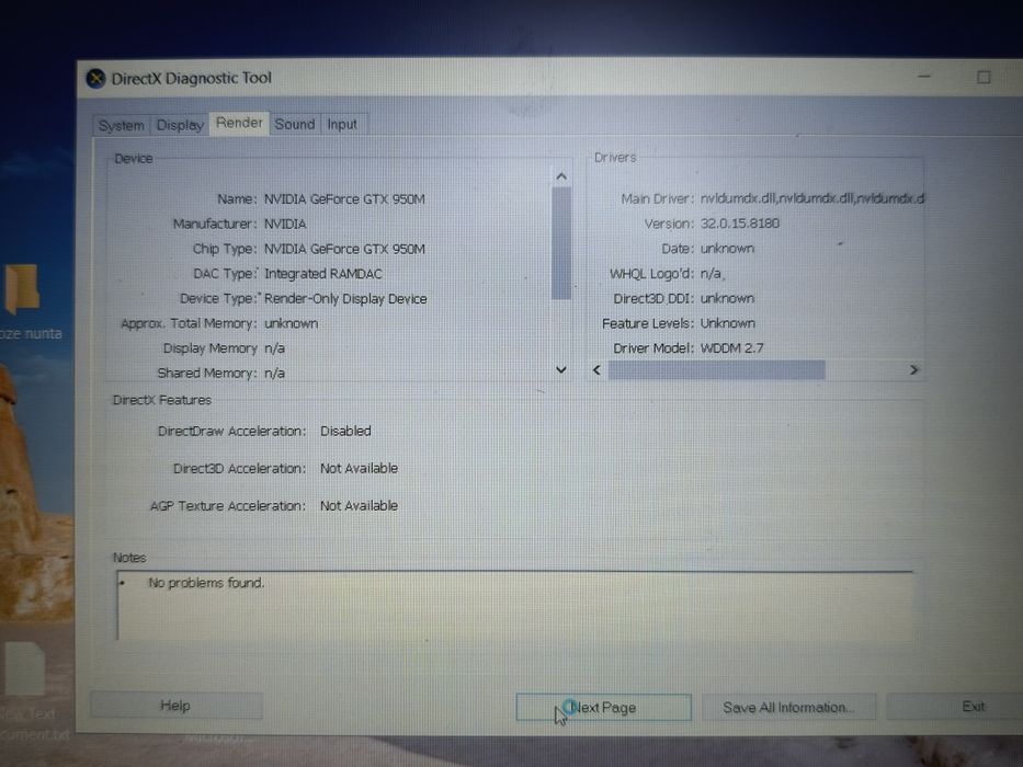 Vând laptop Acer i5 7200 8 GB RAM, gtx 950, 512 ssd