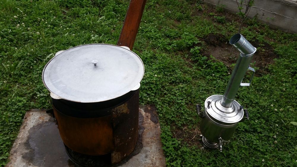 Аренда казан- ошак, самовар